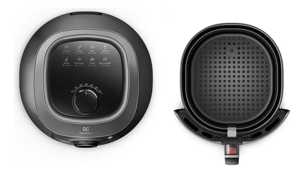 Air Fryer Fritadeira Sem Óleo Elétrica Electrolux 6,5l Family Cesto Removível Com Timer 1700w De Potência Eaf50 Grafite Efficient Por Rita Lobo - Image 4