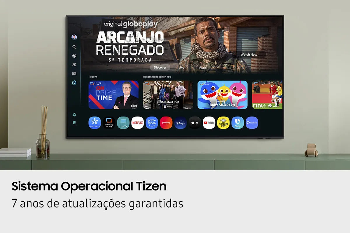 Smart Tv U8600f Crystal Uhd 4k 50 2025 Preto Samsung - Image 4
