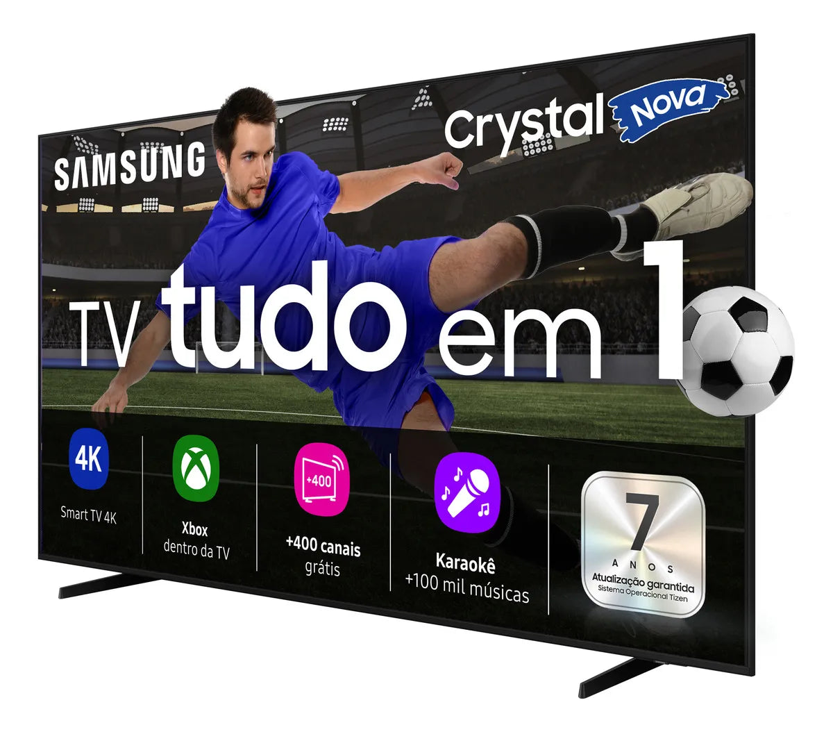Smart Tv U8600f Crystal Uhd 4k 50 2025 Preto Samsung - Image 2