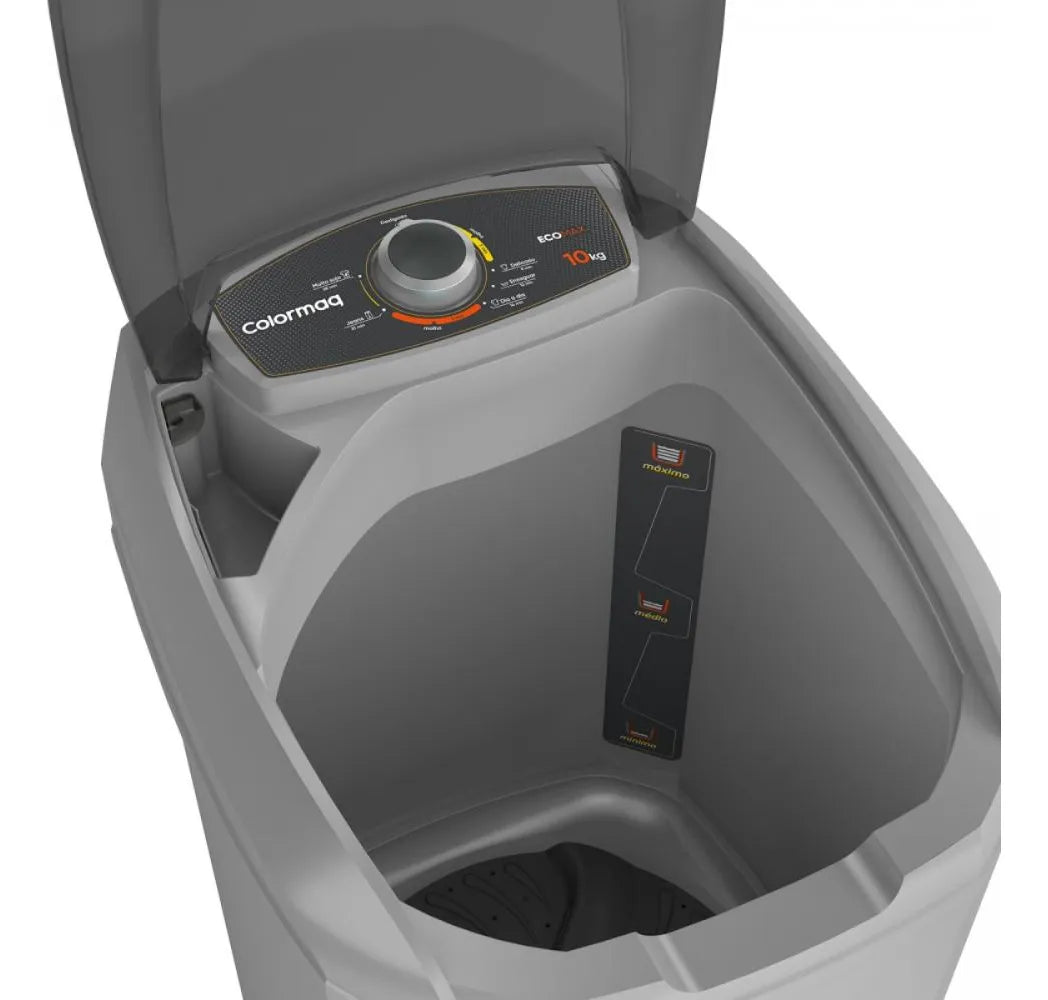 Máquina de lavar semi-automática Tanquinho Colormaq 10kg prata - Image 3