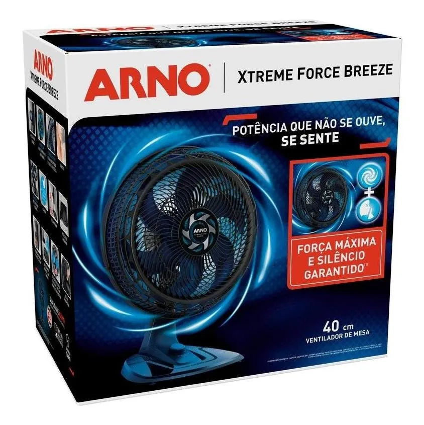 Arno Ventilador Xtreme Force Breeze Vb40 60Hz Cor Da Estrutura Preto Quantidade De Pás 6 - Image 5