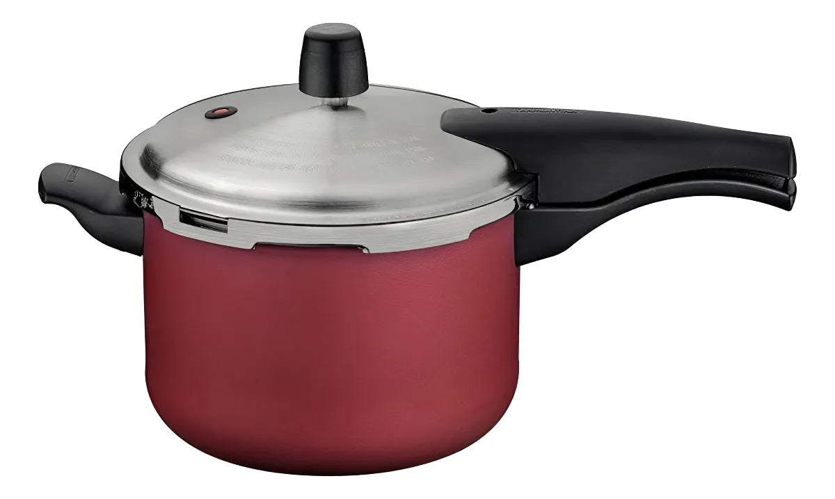 Panela De Pressão 4,5l Tramontina Vancouver Effect 20591-720 Cor Vermelho - Image 1