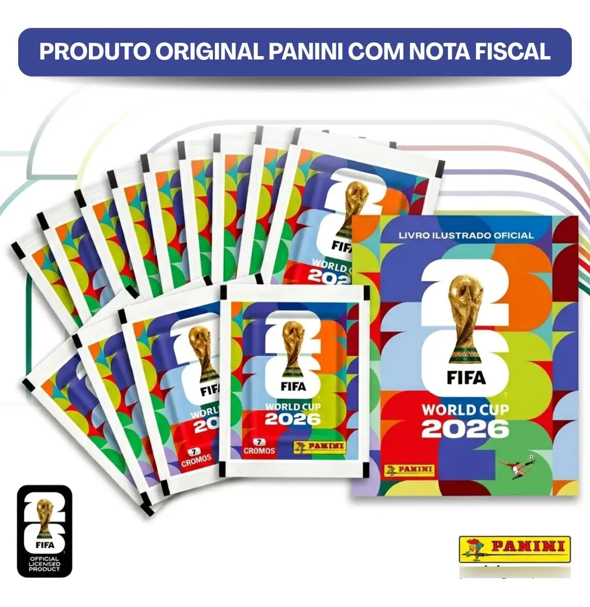 Kit Album Copa Do Mundo Fifa 2026 Capa Mole + Figurinhas - Image 4