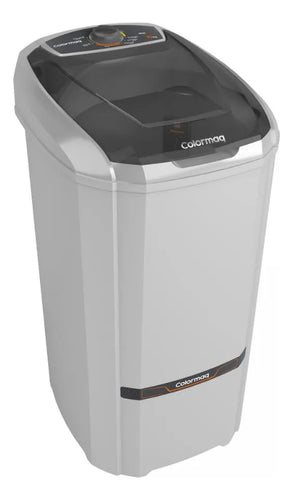 Imagem 2 de 4 de Máquina de lavar semi-automática Tanquinho Colormaq 10kg prata